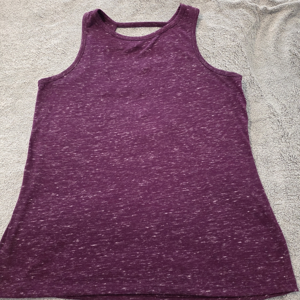 Victoria Sport Women's M Burgundy Workout‎ Athletic Weightlifting Tank Straps